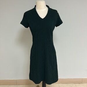 I. McLaughlin Forest Green V-Neck Dress, Size XS